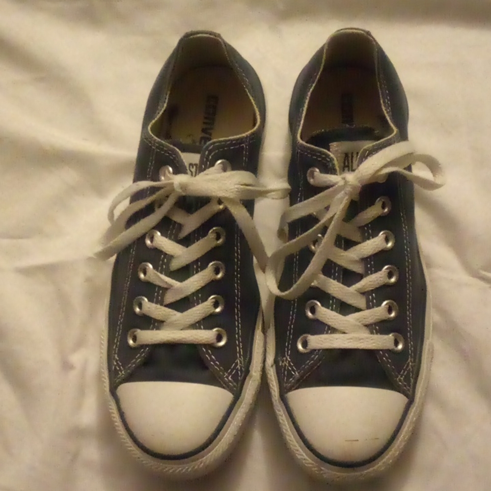 converse  size 6 slate blue